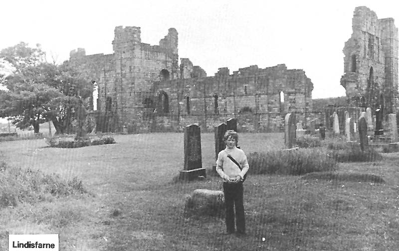 Lindisfarne 1974.jpg - Visit to Lindisfarne in 1974.